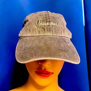 Uncommon James grey ball cap